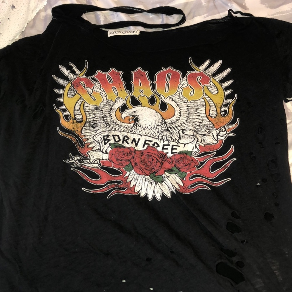 Distressed t shirt from Mixology